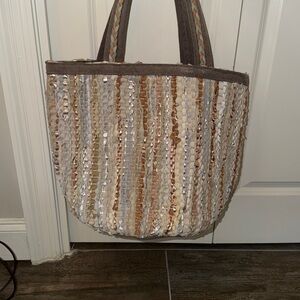 America and Beyond large tote bag NWOT